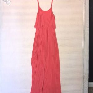 Coral Maxi Dress